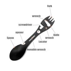 5 in 1 Multi-function Camping Spork Spoon and Fork